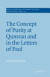 Concept of Purity at Qumran and in the Letters Of Paul