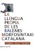 La llengua pròpia de les Balears : morfosintaxi catalana